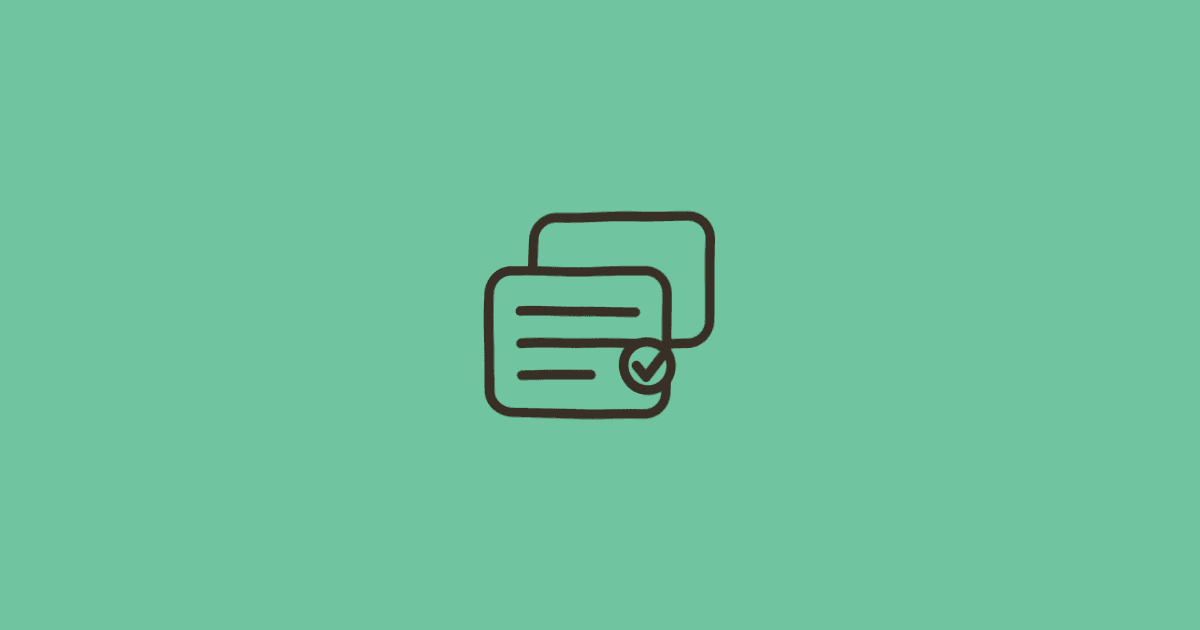 Overlapping booking records with a confirmation checkmark to represent one centralized trip file